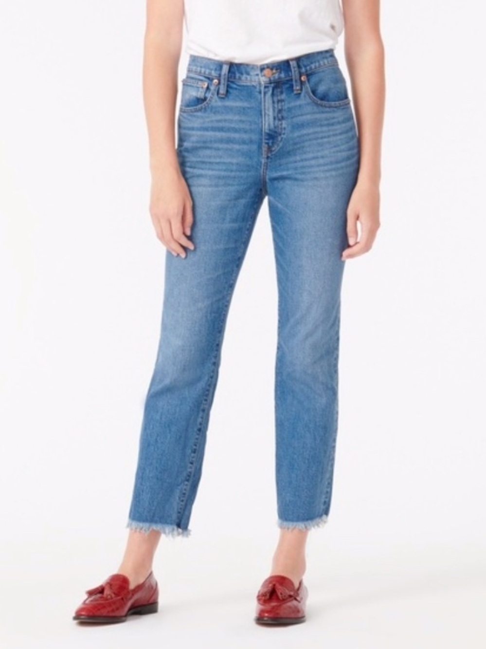 J. Crew Slim Boyfriend Jean in Creek Wash Size 26